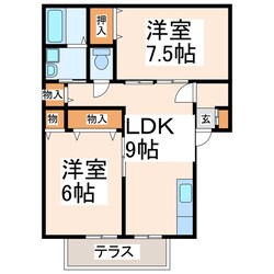 サンシャインステージ尾ノ上の物件間取画像